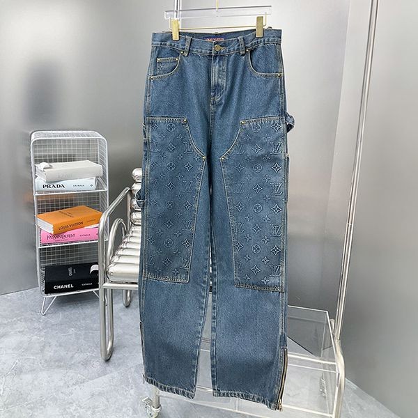 [Rare ☆] Louis Vuitton workwear denim pants copy vud36932
