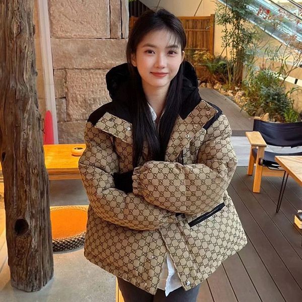 24 Autumn/Winter Pre-sale Gucci GG Canvas Down Jacket Replica guz53406 24 Autumn/Winter Pre-sale Gucci GG Canvas Down Jacket Replica guz53406