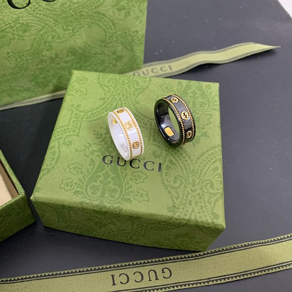 Gucci Replica Interlocking G Zirconia 18K Ring 2 Colors gue63559 Gucci Replica Interlocking G Zirconia 18K Ring 2 Colors gue63559