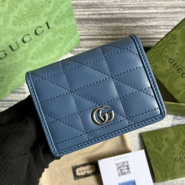 Gucci Women's GG Marmont Bi-fold Wallet Replica gup60577