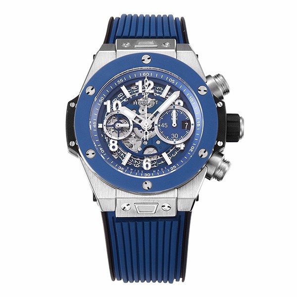 Hublot Big Bang Replica Unico Titanium Blue Ceramic 421NL Hublot Big Bang Replica Unico Titanium Blue Ceramic 421NL