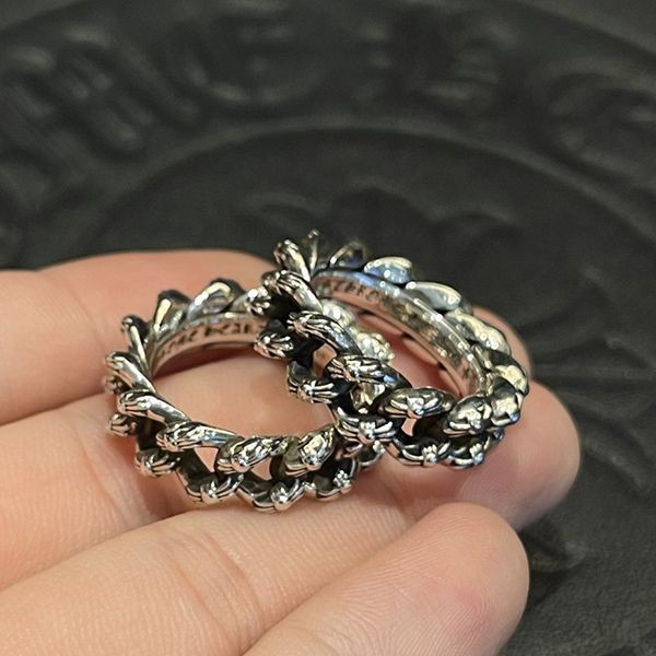 Hard to find CHROME HEARTS CH◆STAR Eye-catching silver ring fake Kuj16948