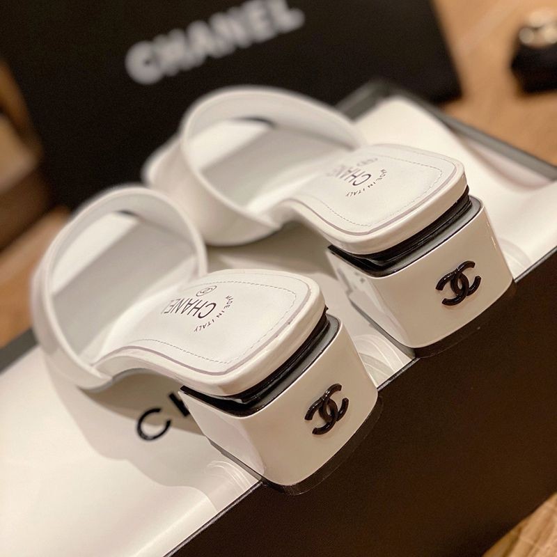 Super popular Chanel Coco Mark sandals and mules replica rare shi93830