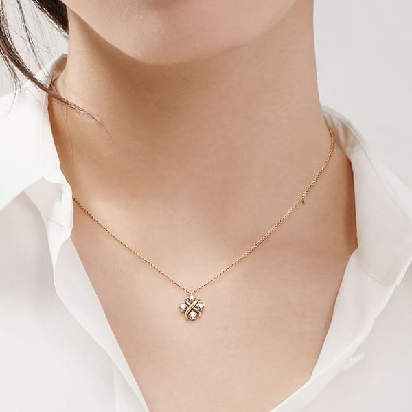 Boutique Tiffany 4 Stone Necklace Replica Tir17177 Boutique Tiffany 4 Stone Necklace Replica Tir17177