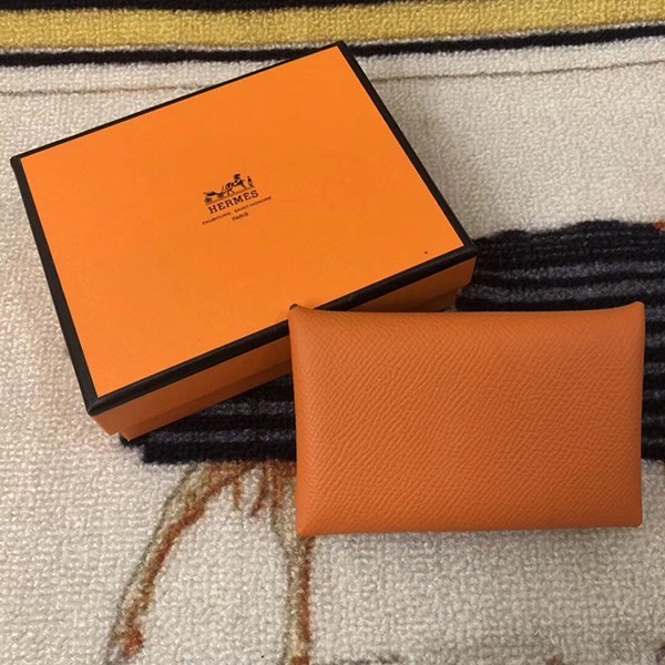 Hermes Calvi Replica Duo Coin Case he19111 Hermes Calvi Replica Duo Coin Case he19111