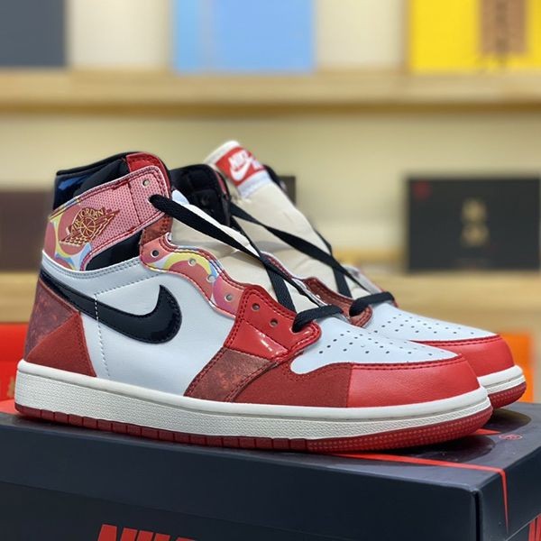 Air Jordan 1 Spiderman Replica ◆Hard to Find◆Nike Retro Sneakers DV1748-601 Air Jordan 1 Spiderman Replica ◆Hard to Find◆Nike Retro Sneakers DV1748-601