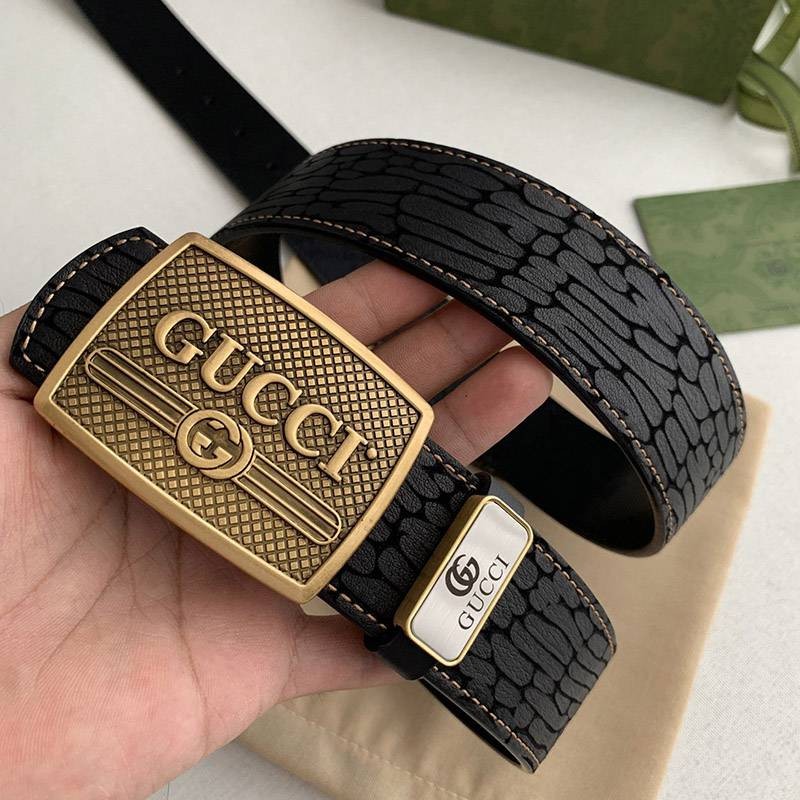 Popularity rising Gucci unisex belt replica 38mm guy90127
