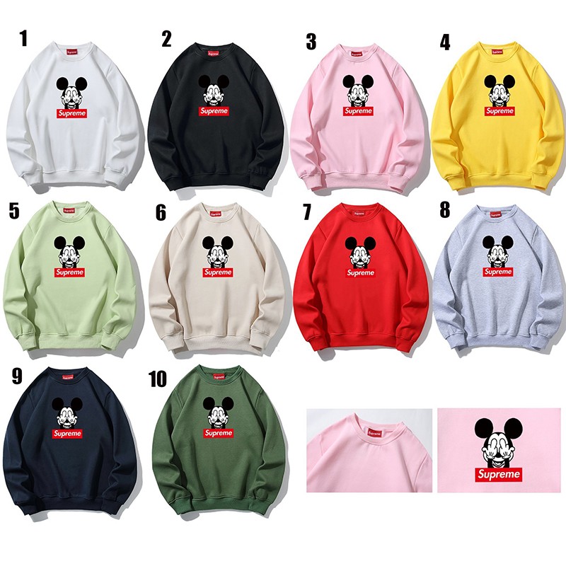 Not available in Japan Supreme hoodie copy long sleeve sweatshirt 10 colors Shy30873