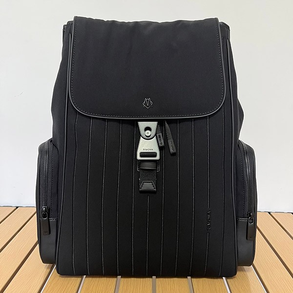 Hard to find Rimowa replica Neverstill nylon large flap backpack riz95946