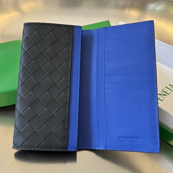 Hard to find Bottega Veneta coin purse with N grade long wallet 676593 bon67647