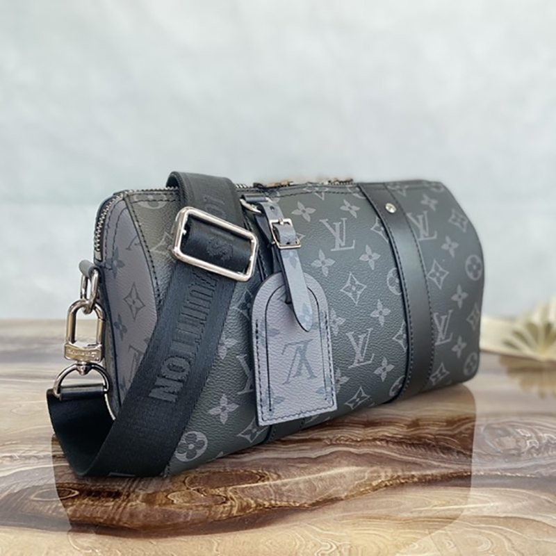 Very popular!! New color Louis Vuitton City Keepall Monogram Eclipse bag M45936 Very popular!! New color Louis Vuitton City Keepall Monogram Eclipse bag M45936