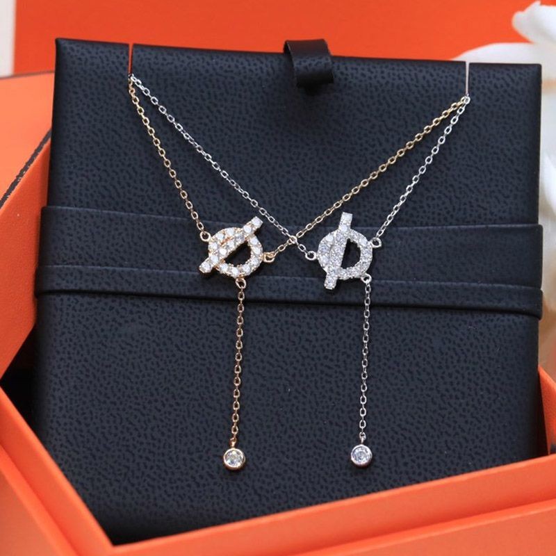 {Very Popular} ★ Comes with a shopper ★ Hermes Buffalo Horn Diamond Pendant Replica eru21566 {Very Popular} ★ Comes with a shopper ★ Hermes Buffalo Horn Diamond Pendant Replica eru21566