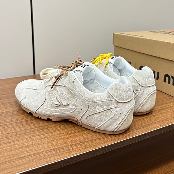 Free shipping Miu Miu and New Balance fake collaboration ★ denim sneakers myx22594