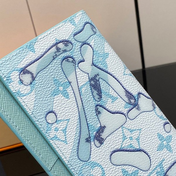 Louis Vuitton Replica Monogram Aqua Garden Brother Long Wallet M82306