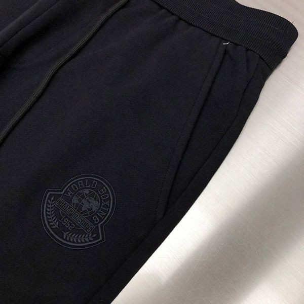 New design Moncler flocked logo jogger pants mou26184