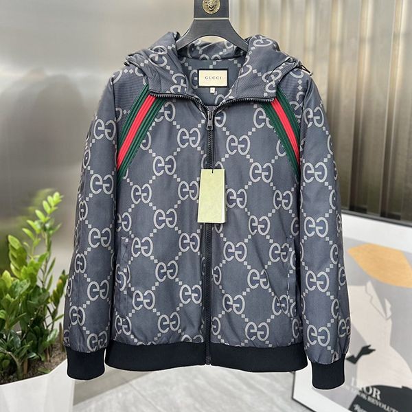 Gucci Web Stripe Fake Jumbo GG Down Jacket gua66282 Gucci Web Stripe Fake Jumbo GG Down Jacket gua66282
