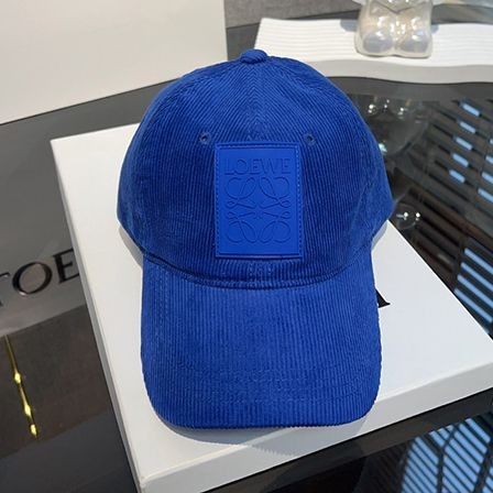 ★Loewe★Corduroy Anagram Baseball Cap Replica K820358X22 ★Loewe★Corduroy Anagram Baseball Cap Replica K820358X22