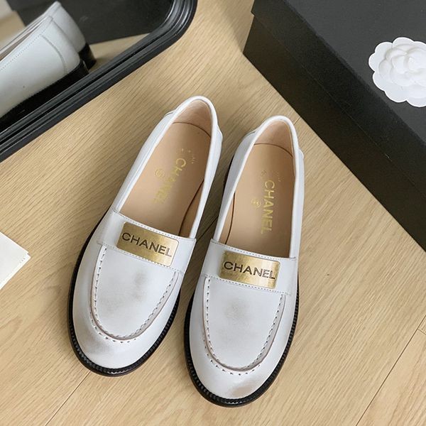 Attention ★ Chanel Loafers Turn Lock Replica sho96260
