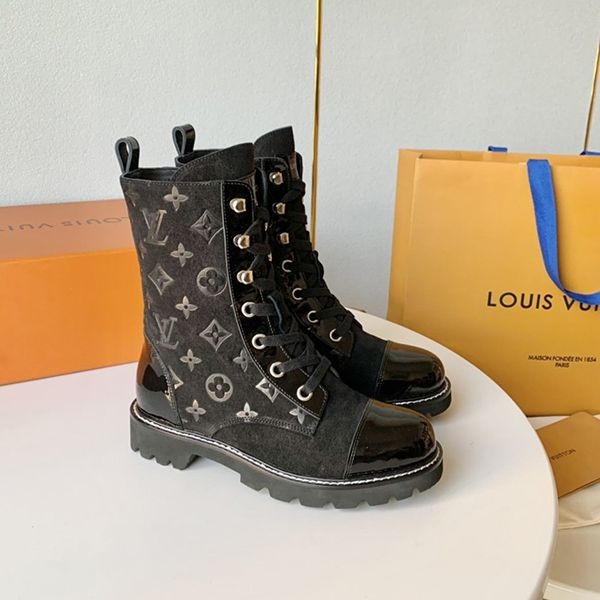 Louis Vuitton Territory Replica Line Boots Beige vum32060