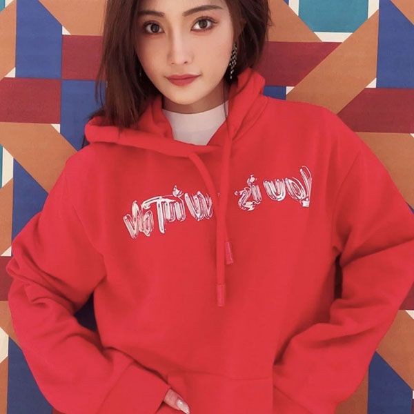 High quality Louis Vuitton printed cotton hoodie sweatshirt vux74960