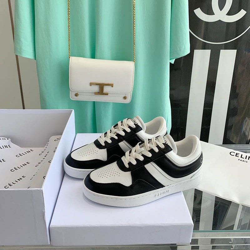 No.1 Popular Celine Lace-up Low Sneakers Replica Cen02757