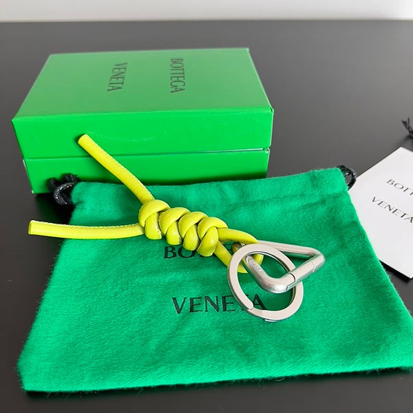 Bottega Veneta Braided Leather Key Ring, Fake, Popular and Unique, Box 99734