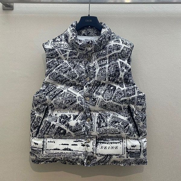 Attention ★ Dior ALPS sleeveless puffer jacket fake del35102