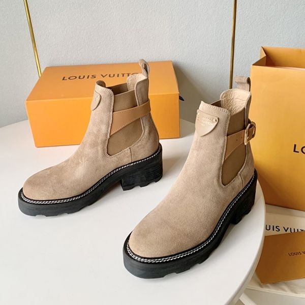 Louis Vuitton Bobur Line Ankle Boots vuo42104