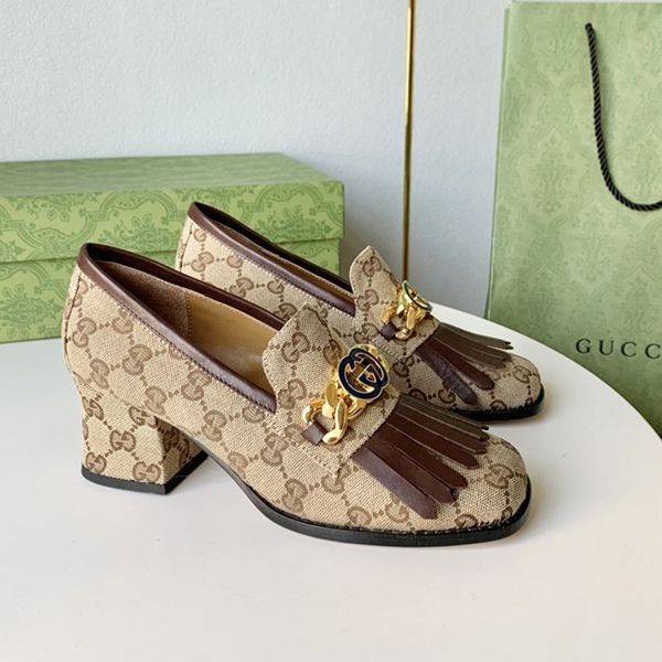 Gucci Interlocking G Mid Heel Pumps gug01856 Gucci Interlocking G Mid Heel Pumps gug01856