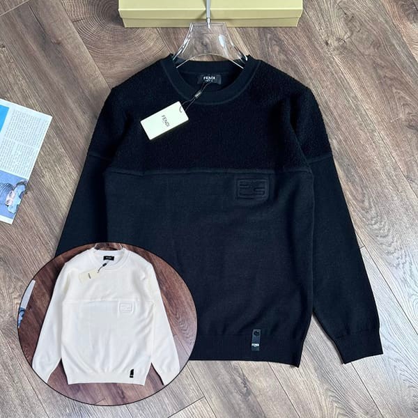 Cute Fendi Brown Wool Sweater Replica 2 Colors fec75098 Cute Fendi Brown Wool Sweater Replica 2 Colors fec75098