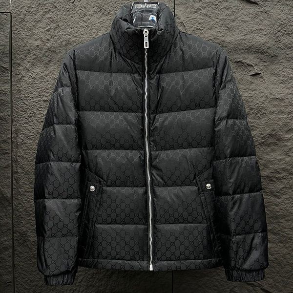 Classic and popular Gucci GG down jacket copy ☆ Black gux83880 Classic and popular Gucci GG down jacket copy ☆ Black gux83880