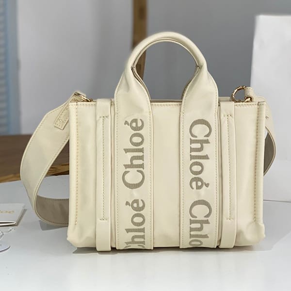Immediate shipping Chloe Woody replica small tote bag 3 sizes CHP06125