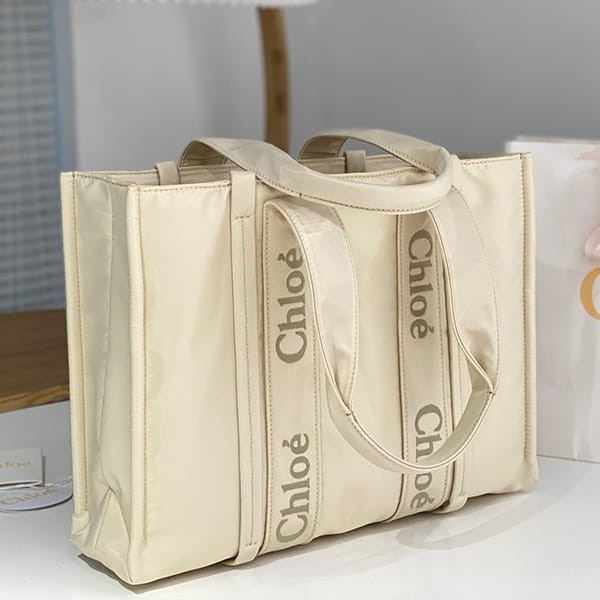 Immediate shipping Chloe Woody replica small tote bag 3 sizes CHP06125