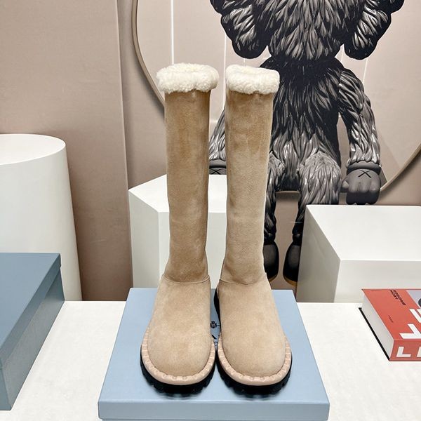 Prada triangle logo suede boots puu19529 Prada triangle logo suede boots puu19529