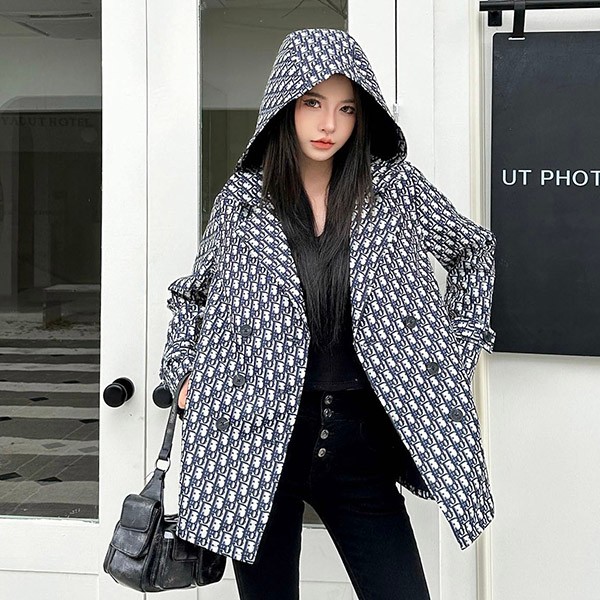 Luxury brand Dior replica boxy button-up coat des36623