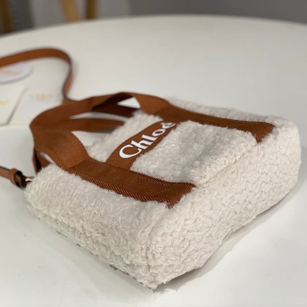 New design Chloe Woody Teddy Tote Bag Replica Cho93376