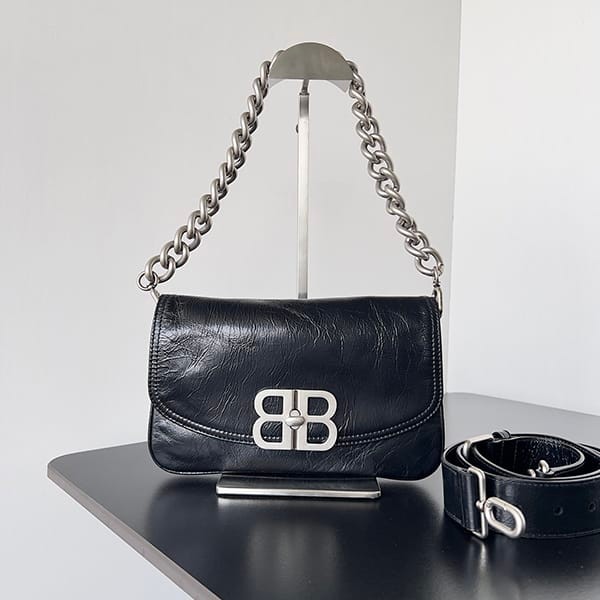 Cute Balenciaga Replica BB Soft Small Flap Bag bai81533