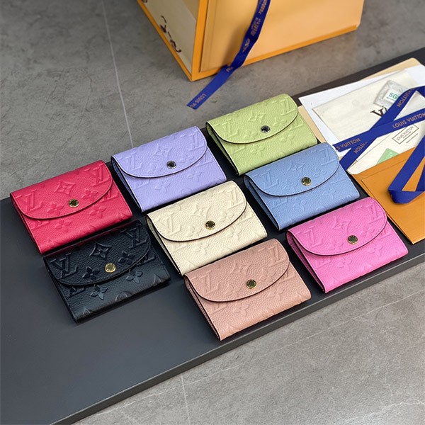 Beautiful colors★Louis Vuitton Replica Portemonne Rosari Folding Wallet 8 colors M82392 Beautiful colors★Louis Vuitton Replica Portemonne Rosari Folding Wallet 8 colors M82392