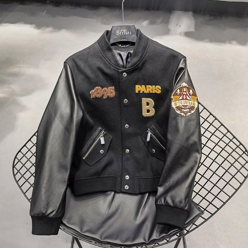 Hard to find Berluti Patine fake leather blouson bew97191