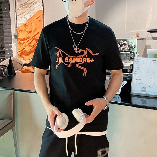 Hard to find Jil Sander + x Arc'teryx replica reflective collaboration T-shirt Jix52631 Hard to find Jil Sander + x Arc'teryx replica reflective collaboration T-shirt Jix52631