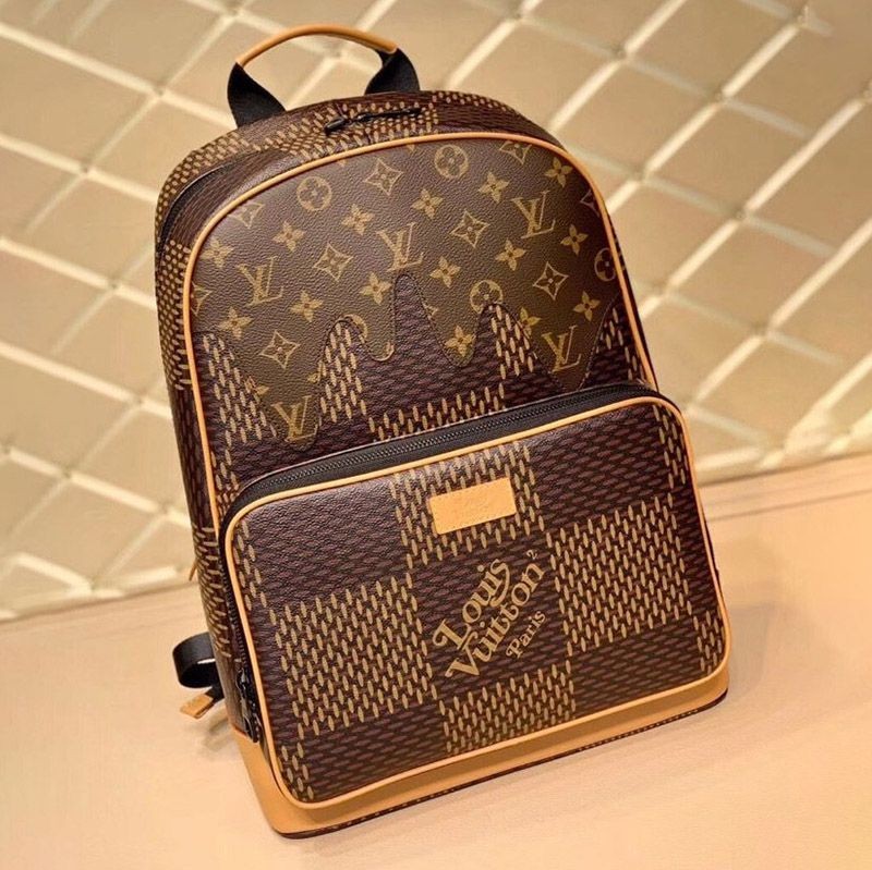 Louis Vuitton Campus Backpack NIGO Damier Giant Replica vux76901 Louis Vuitton Campus Backpack NIGO Damier Giant Replica vux76901