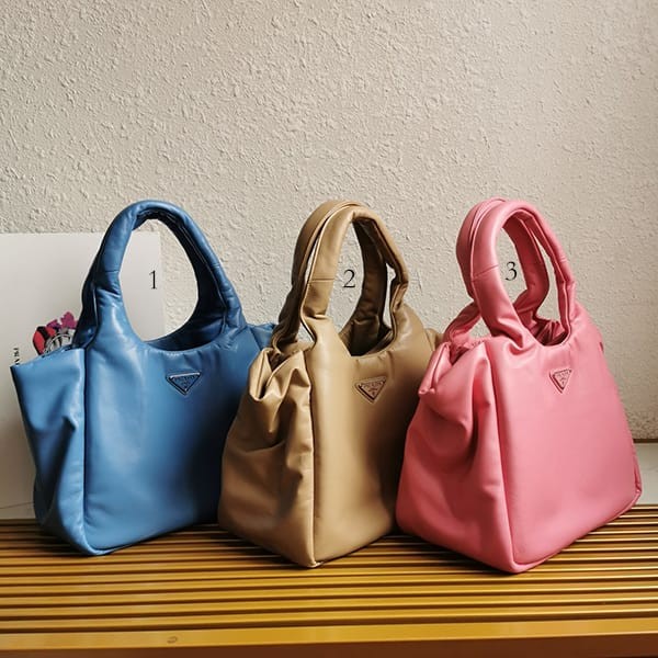 Competition: Prada Soft Padded Nappa Leather Handbag Replica in 3 Colors puw02730