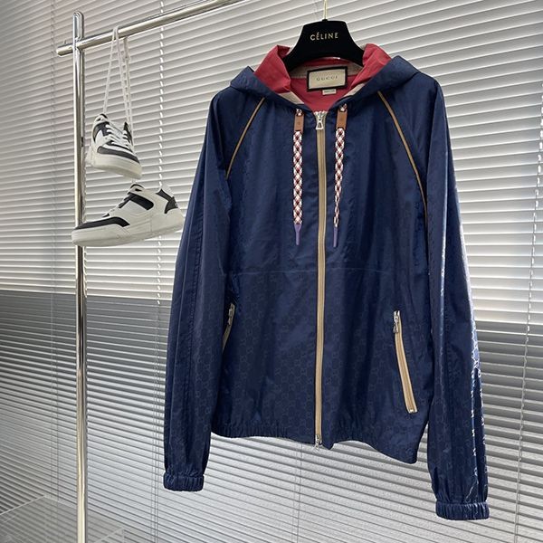 Extremely hard to find? Gucci GG nylon windbreaker jacket replica guv53760 Extremely hard to find? Gucci GG nylon windbreaker jacket replica guv53760