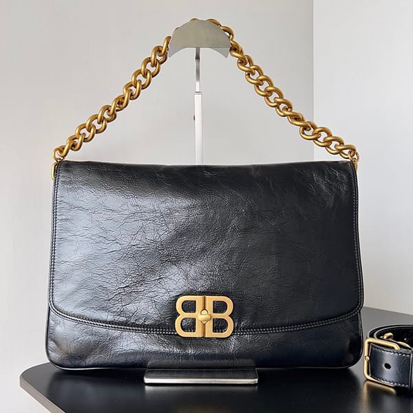 No. 1 in total sales! Balenciaga BB Soft small flap bag replica bau34942