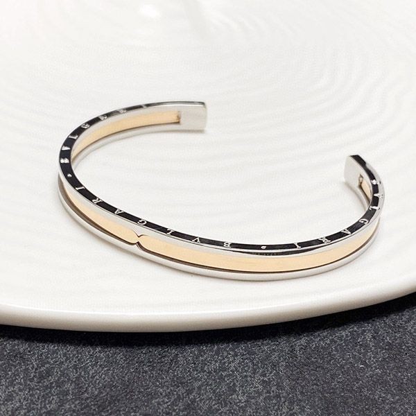 Rare Bvlgari Spiral Logo Bracelet Replica Buw52434