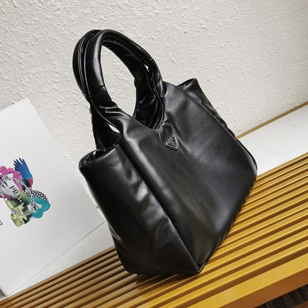 Must-have! Prada Soft Padded Nappa Leather Handbag Replica puv72995