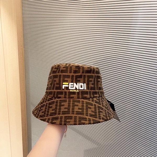 Fendi FF reversible bucket hat replica available soon feo27062