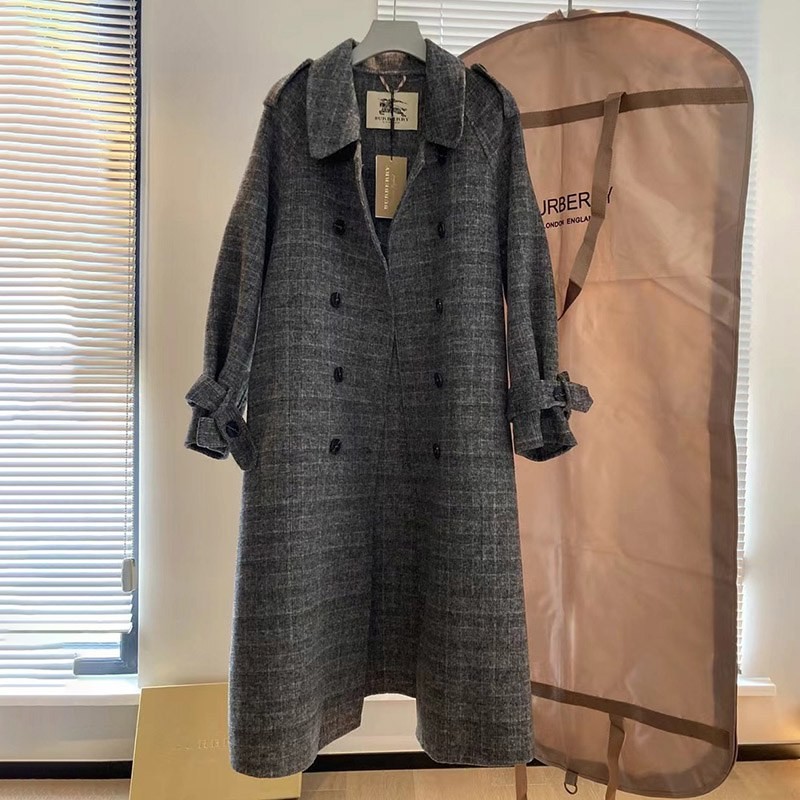 ☆Super popular☆ Burberry super popular cashmere trench coat replica Bao70343