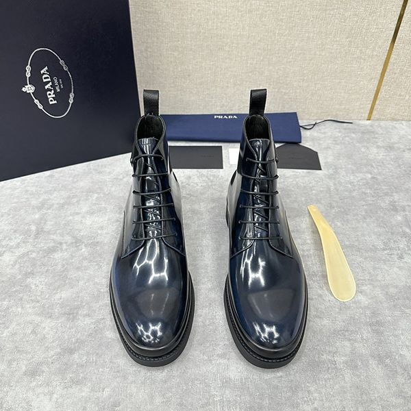 n-grade recommended prada leather lace-up boots fake puq65478