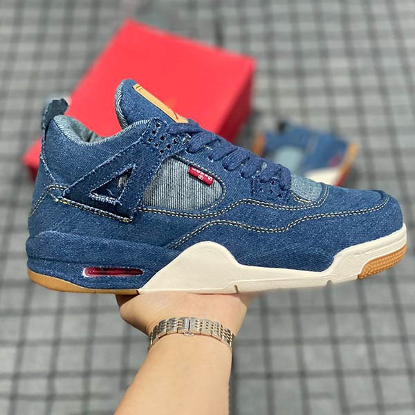 Levi's x Nike Replica Air Jordan 4 Retro Denim/Denim AO2571401